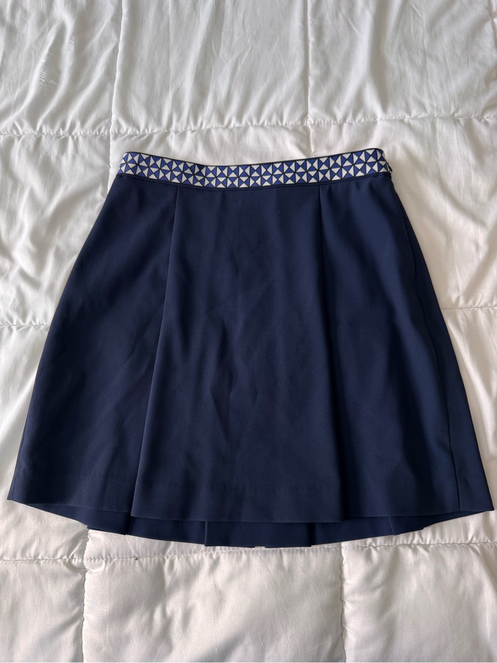 Tory Burch Sport Navy Blue Tennis Skirt